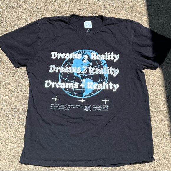 Dreams 2 Reality Y2K Streetwear Unisex T Shirt - Picture 2 of 3